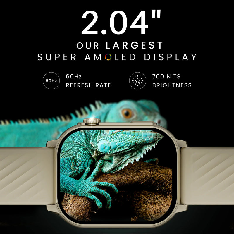 Hammer Arctic 2.04" Super Amoled Display Bluetooth Calling Smartwatch-5