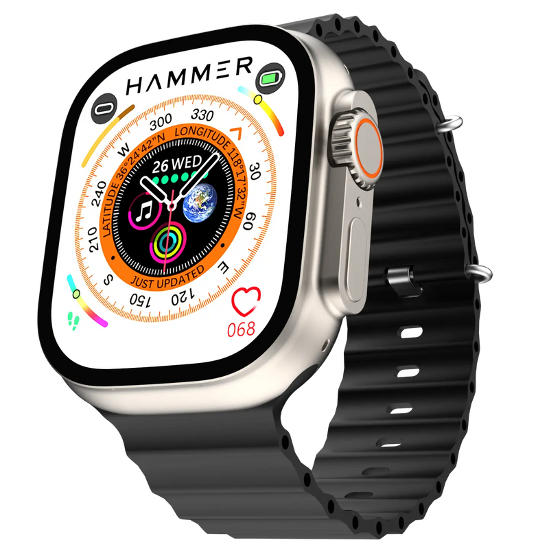 Hammer Ultra Classic with 2.01"  Largest Display Bluetooth Calling Smartwatch-2