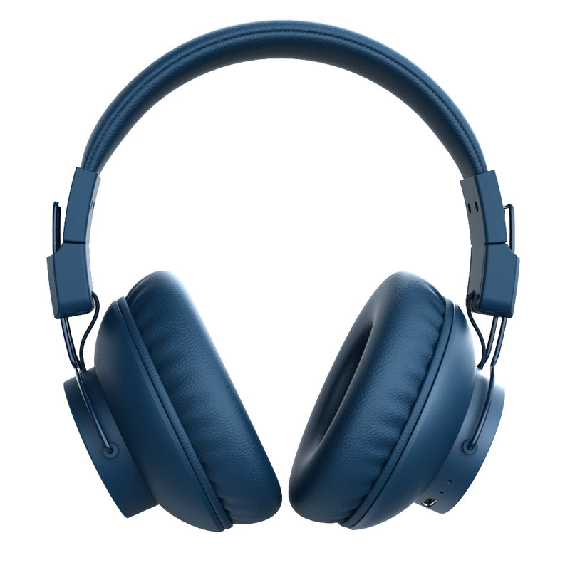BH41  Bluetooth Wireless Over-Ear Headphone (Blue)-8