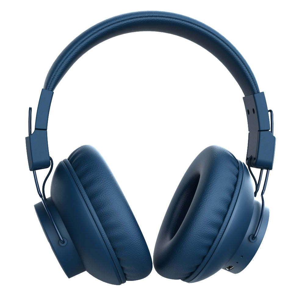 BH41  Bluetooth Wireless Over-Ear Headphone (Blue)-9
