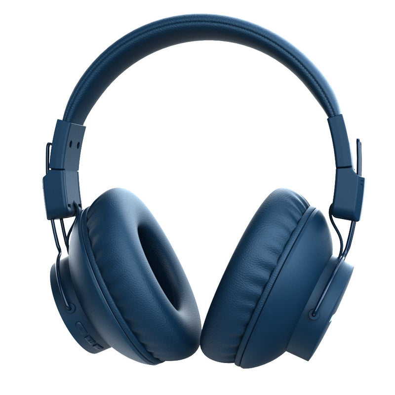 BH41  Bluetooth Wireless Over-Ear Headphone (Blue)-42
