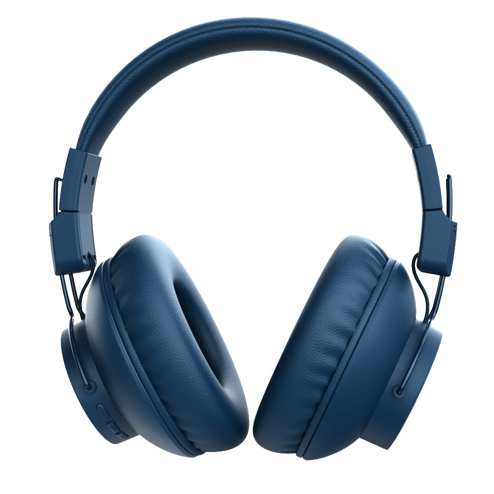 BH41  Bluetooth Wireless Over-Ear Headphone (Blue)-43