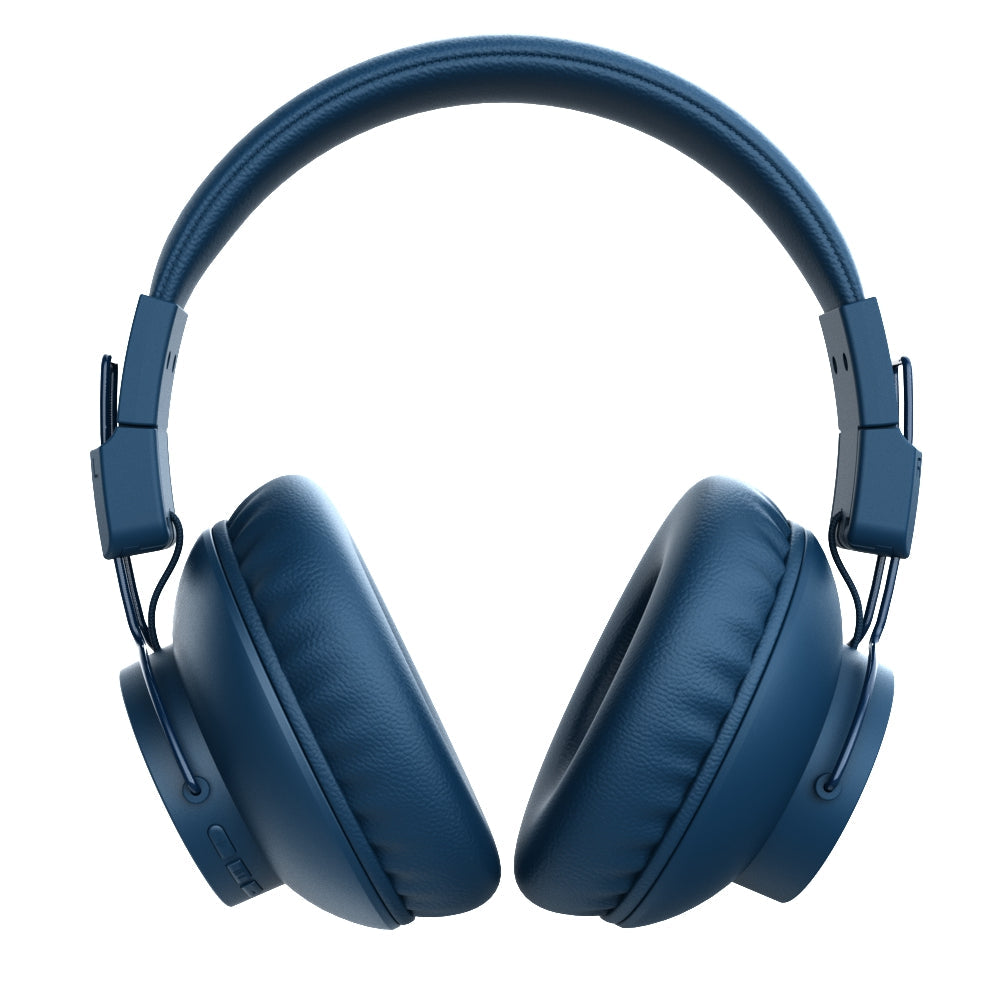 BH41  Bluetooth Wireless Over-Ear Headphone (Blue)-45