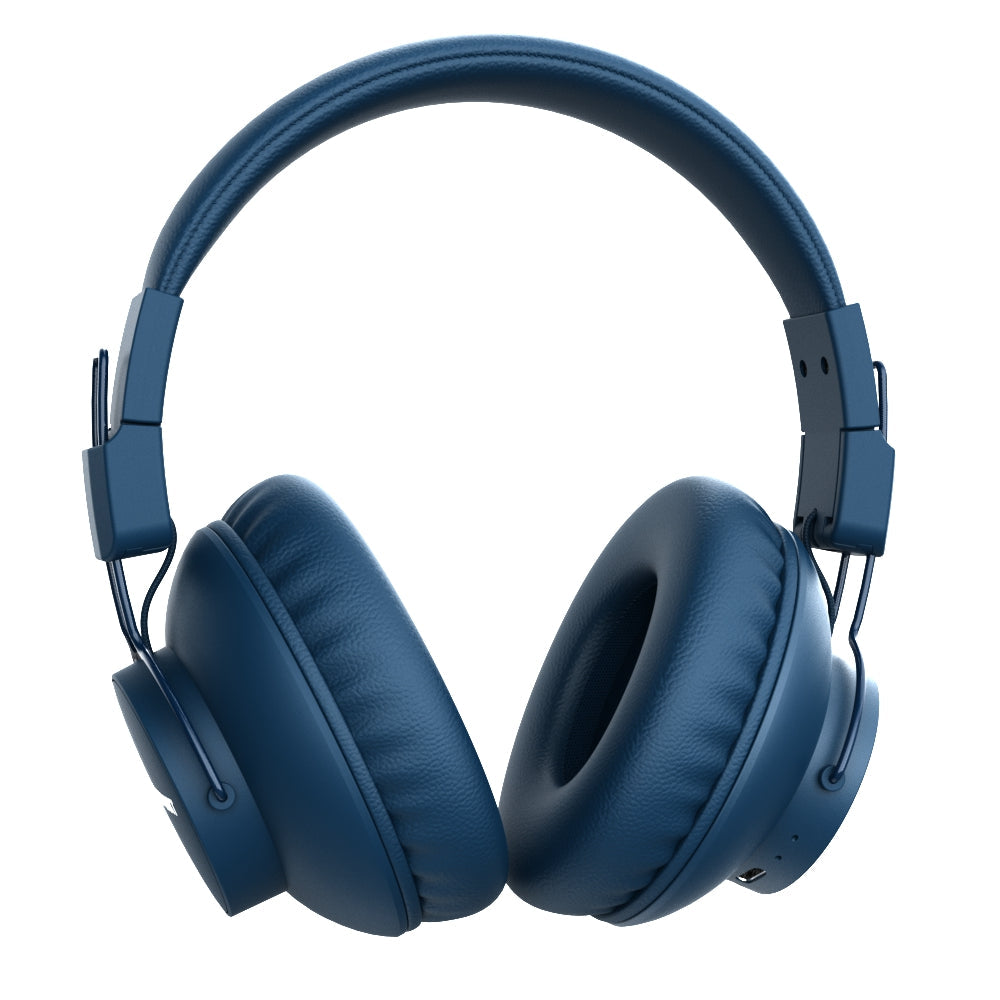 BH41  Bluetooth Wireless Over-Ear Headphone (Blue)-10