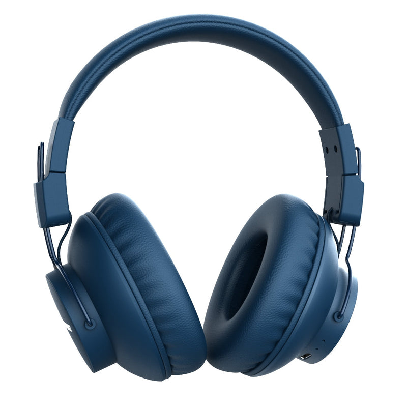 BH41  Bluetooth Wireless Over-Ear Headphone (Blue)-10