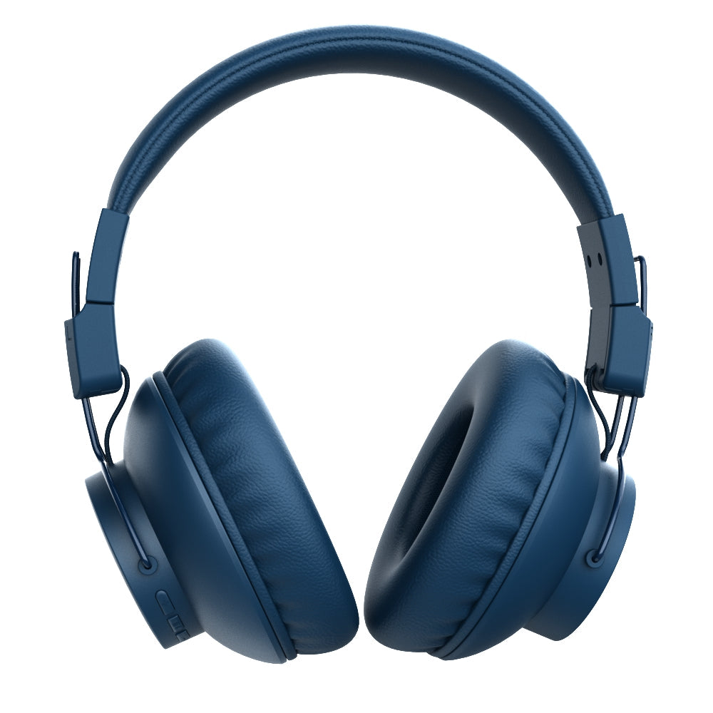 BH41  Bluetooth Wireless Over-Ear Headphone (Blue)-46