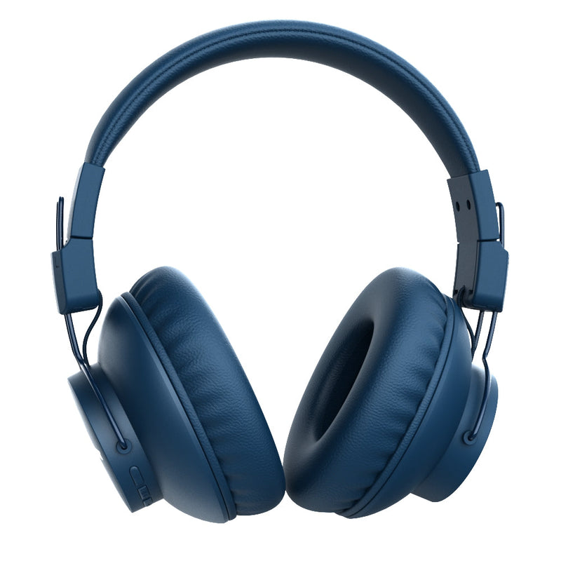 BH41  Bluetooth Wireless Over-Ear Headphone (Blue)-47