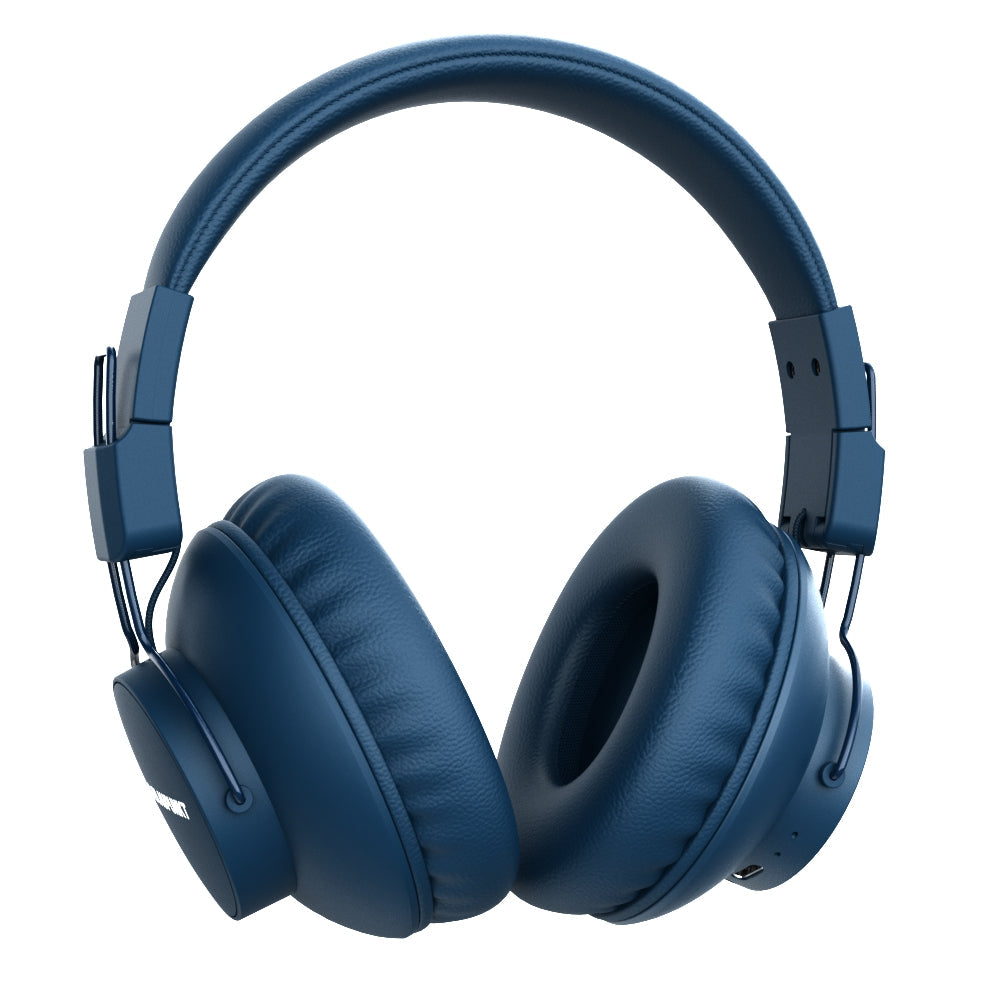 BH41  Bluetooth Wireless Over-Ear Headphone (Blue)-11