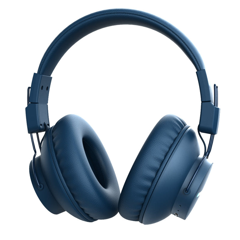 BH41  Bluetooth Wireless Over-Ear Headphone (Blue)-79