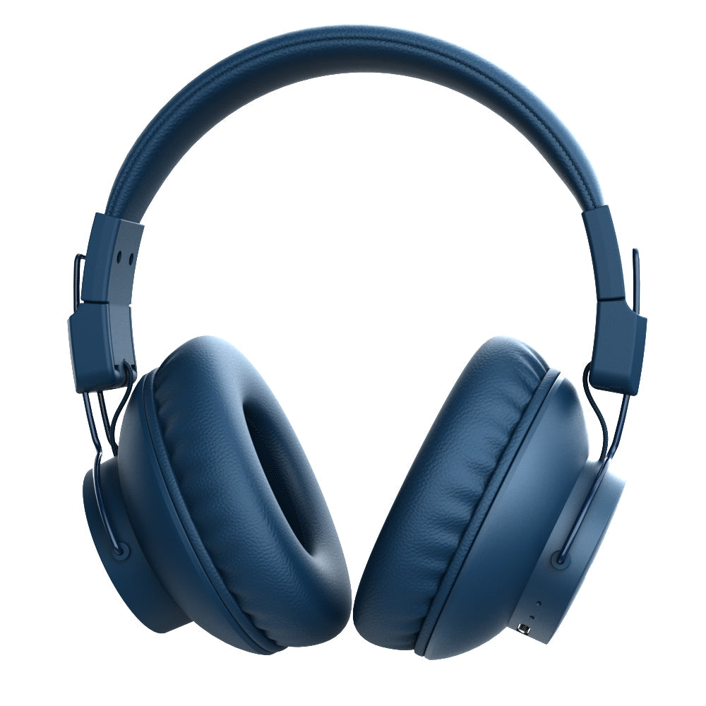 BH41  Bluetooth Wireless Over-Ear Headphone (Blue)-80
