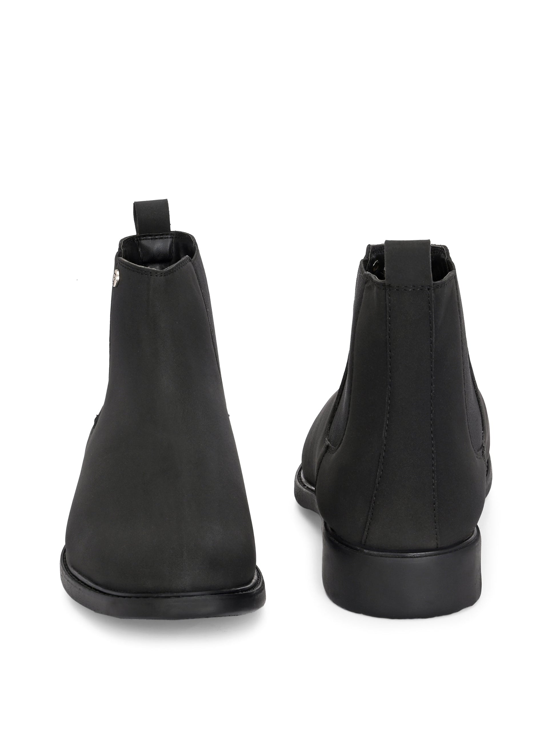El Paso Men Faux Leather Casual Chelsea Boots-5