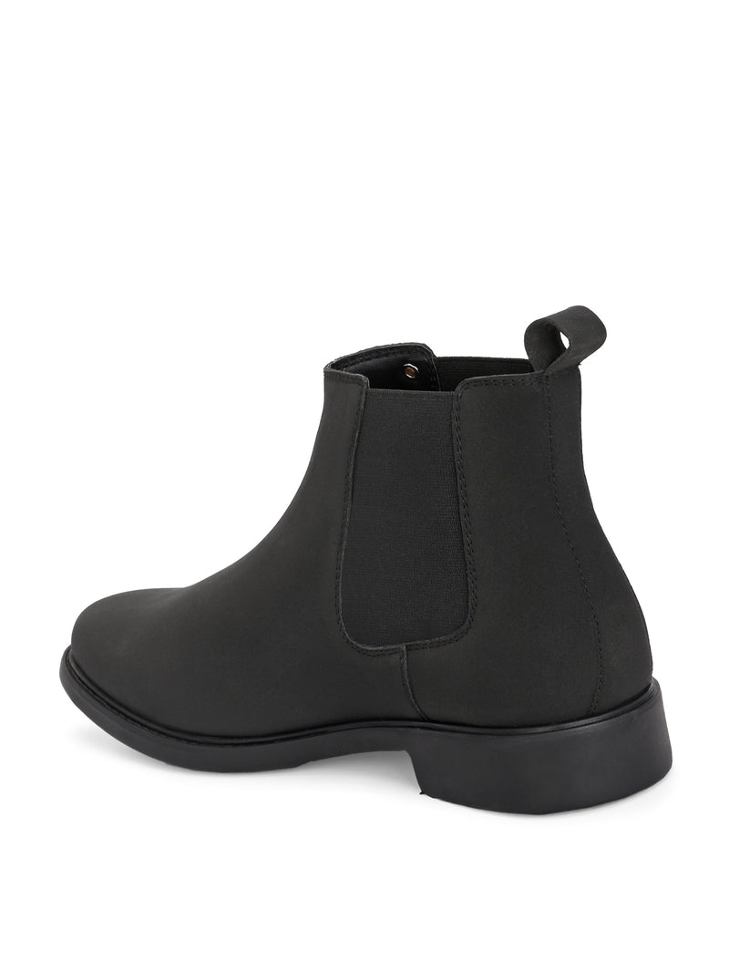 El Paso Men Faux Leather Casual Chelsea Boots-6