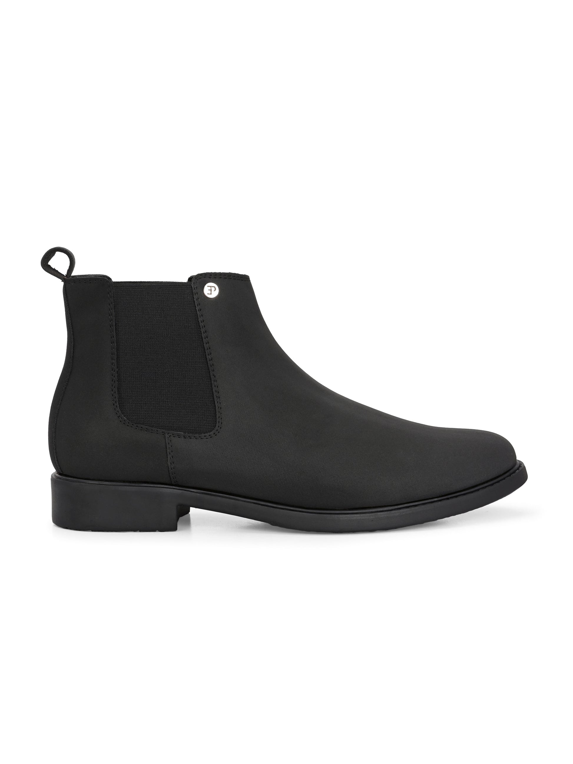 El Paso Men Faux Leather Casual Chelsea Boots-7