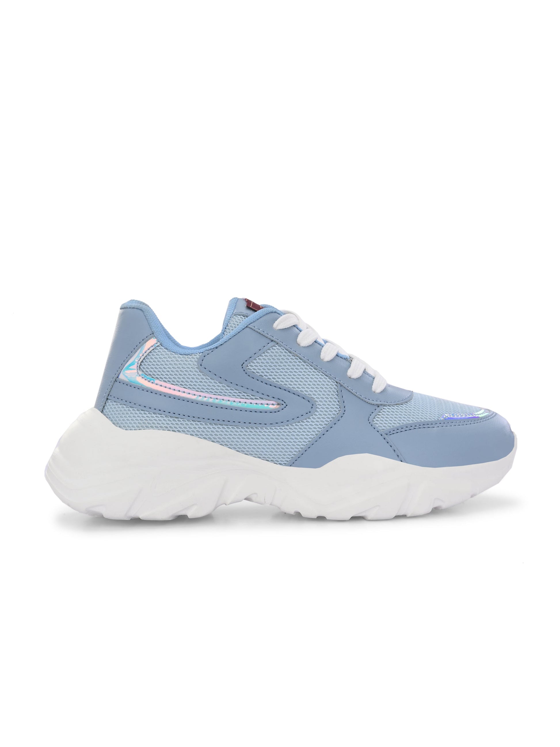 Women Solid Round Toe Lightweight Sneakers-3