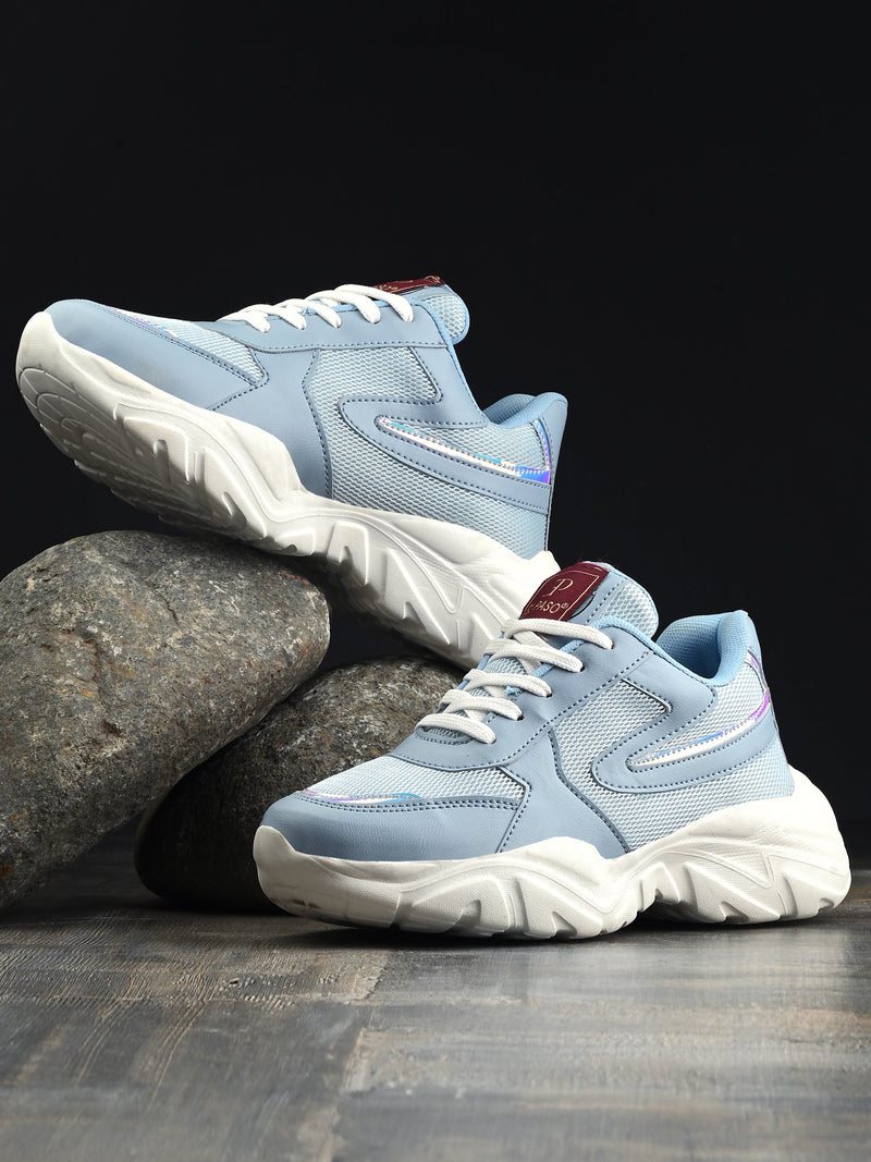 Women Solid Round Toe Lightweight Sneakers-6
