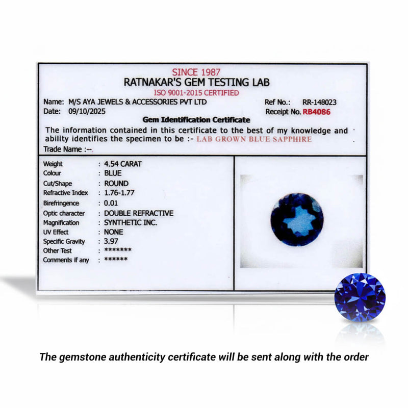 Diza Mens Ring | 925 Sterling Silver, Natural Gemstone, Rhodium Plating & Glossy Finish