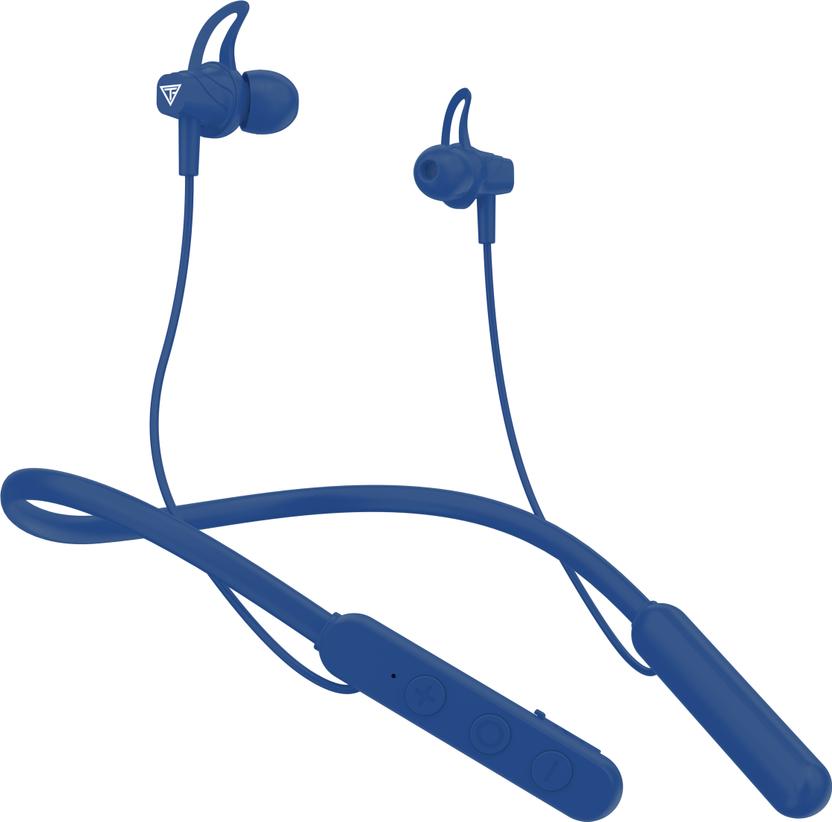 TECHFIRE T20 60 Hours Playing Time Fast Charging Bluetooth Neckband Earphone Bluetooth