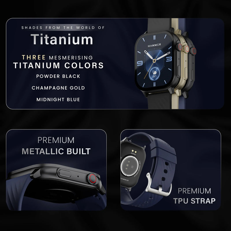 Hammer Arctic 2.04" Super Amoled Display Bluetooth Calling Smartwatch-19