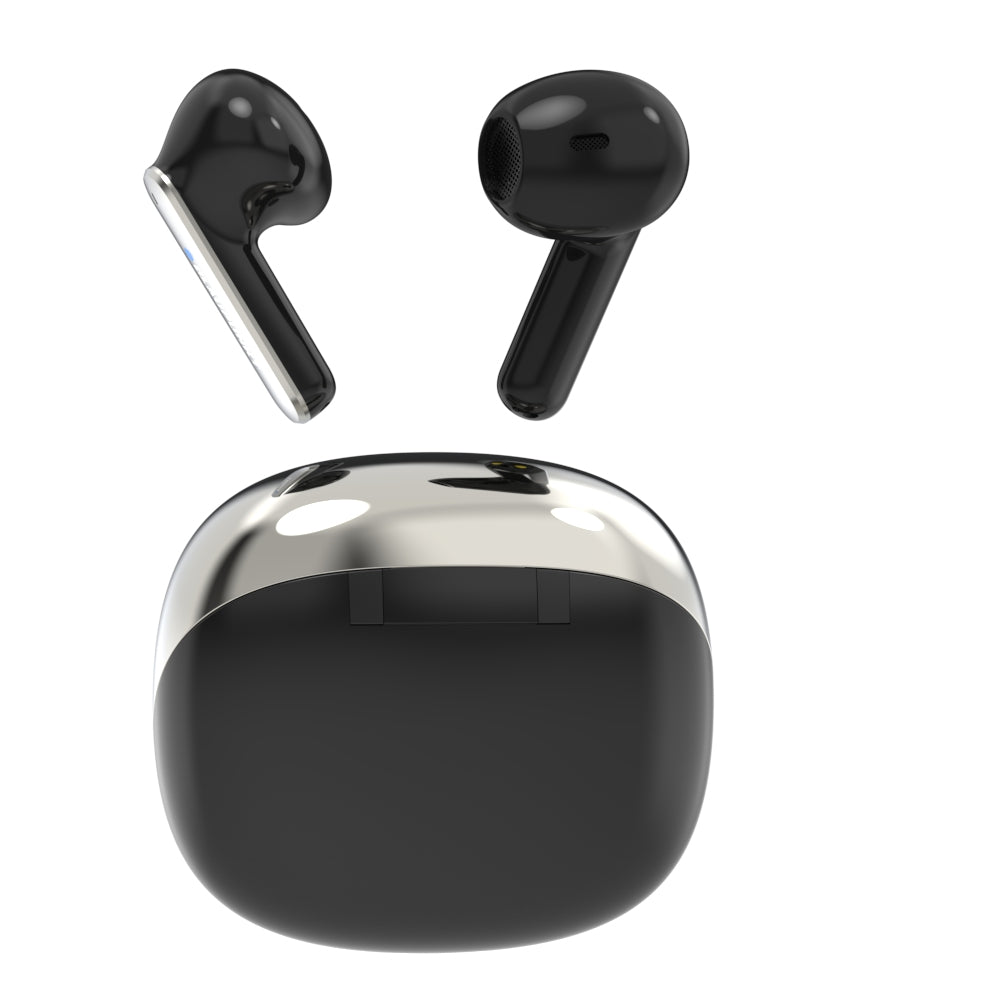 BTW100 Khrome True Wireless Earbuds Refurbished (Black)-49