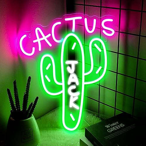 Cactus Jack Neon Sign (16X12 inches) Neonsignsindia