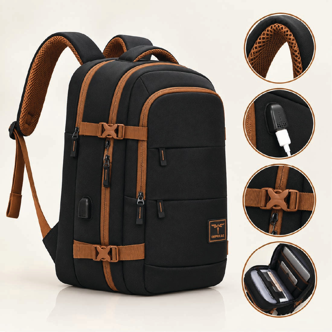 Commuter Elite Premium Tan-4