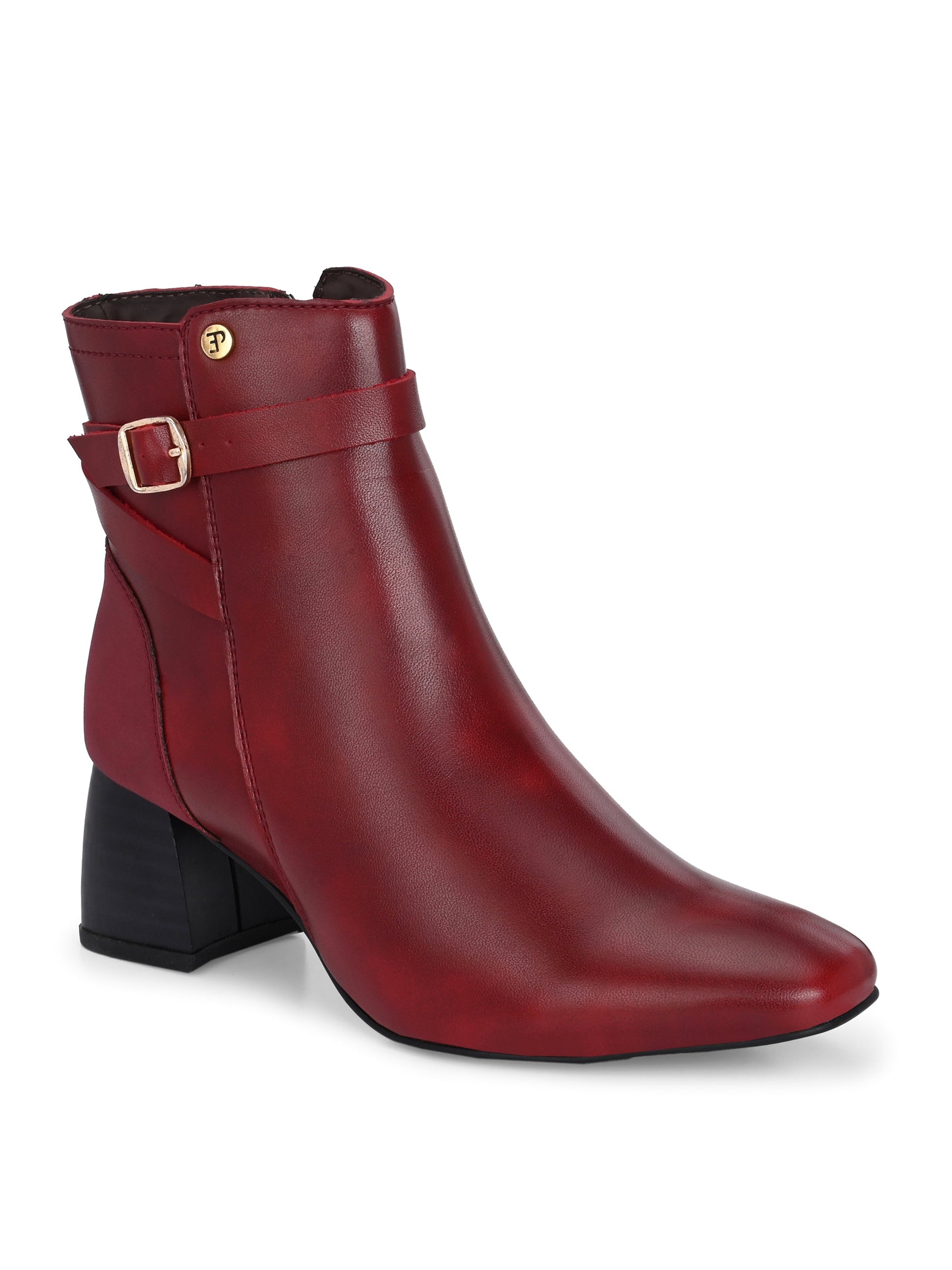 El Paso Women Faux Leather Casual Chelsea Boots-9