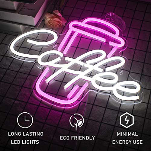 Coffee Neon Sign (10x16 inches) Neonsignsindia