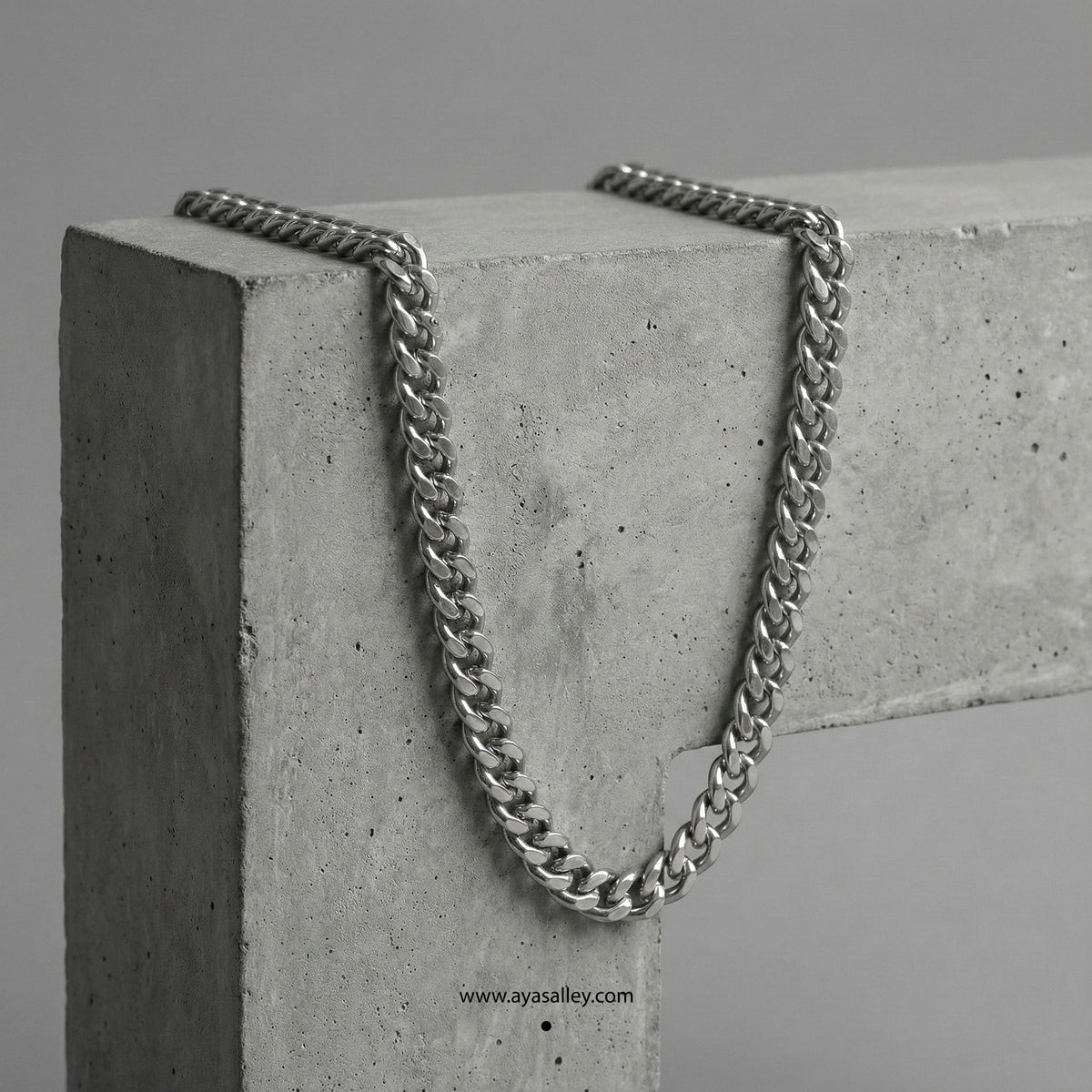 925 Silver Cuban Chain - 6 mm