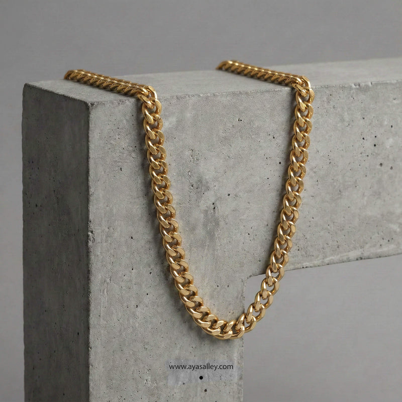 925 Silver Cuban Chain - 6 mm