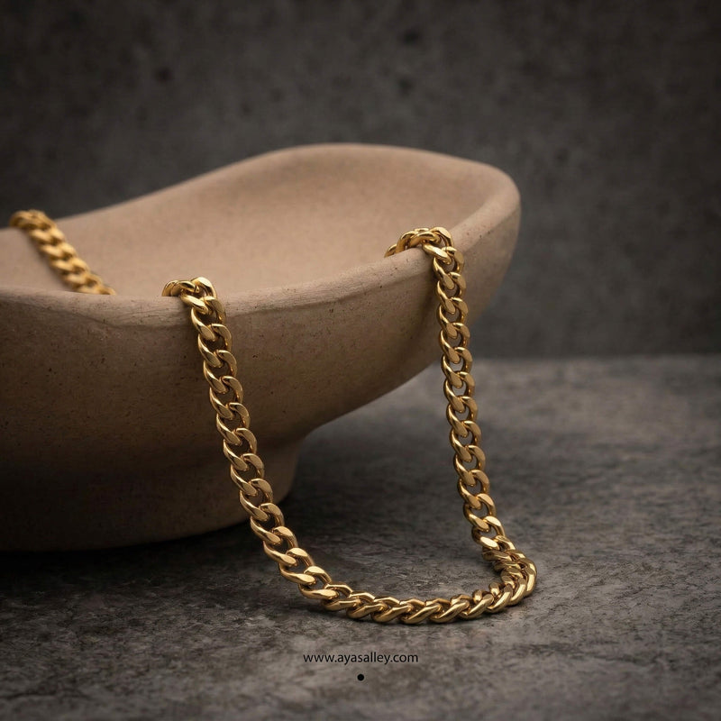 925 Silver Cuban Chain - 6 mm