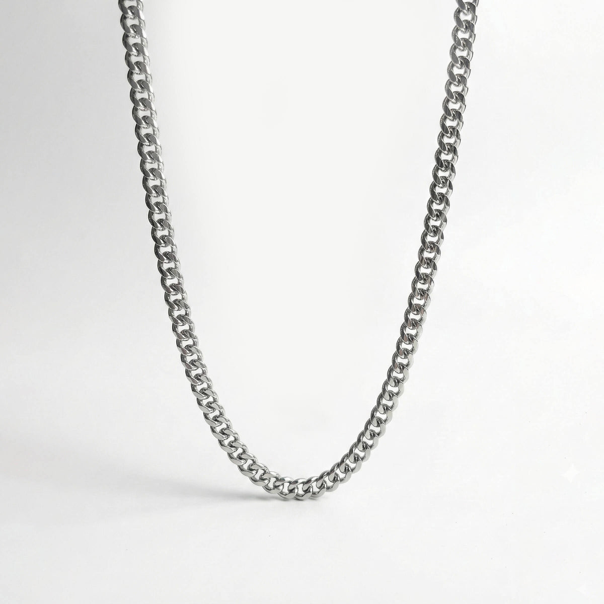 925 Silver Cuban Chain - 6 mm