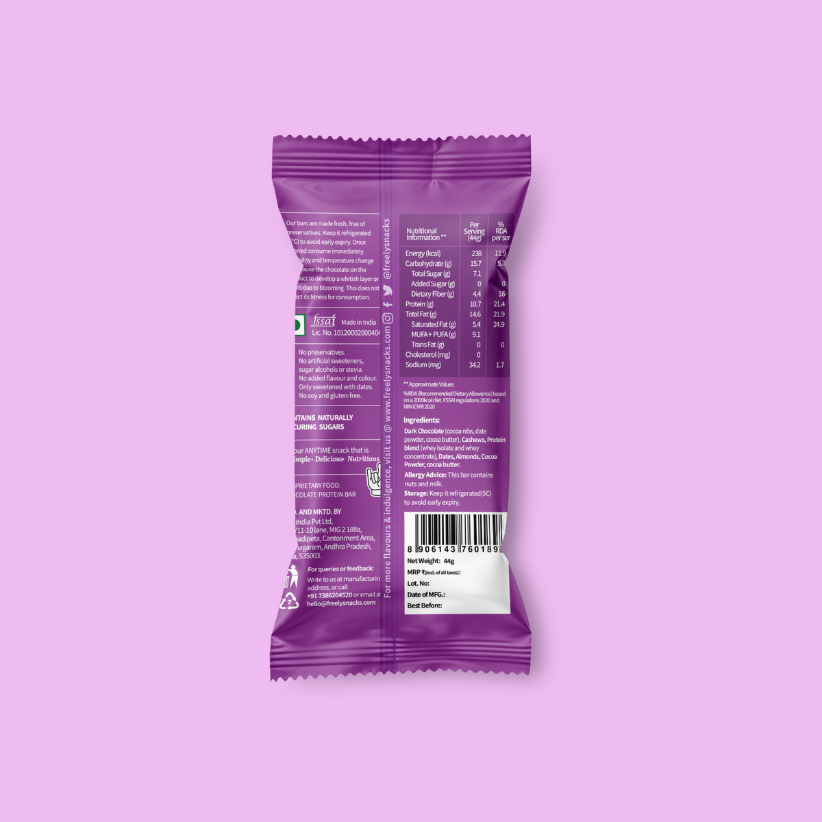 Double Chocolate Duet Layered Protein Bar