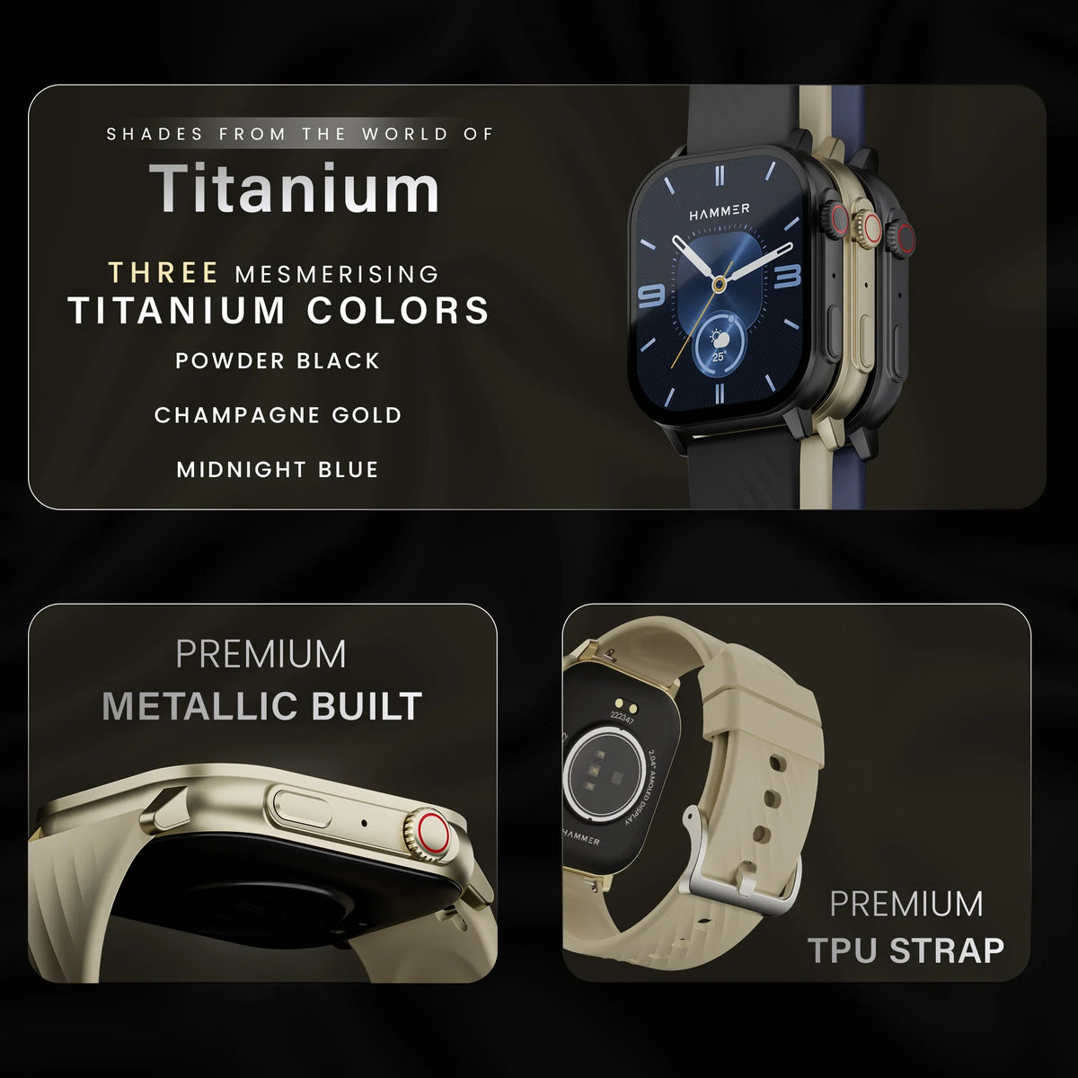 Hammer Arctic 2.04" Super Amoled Display Bluetooth Calling Smartwatch-10