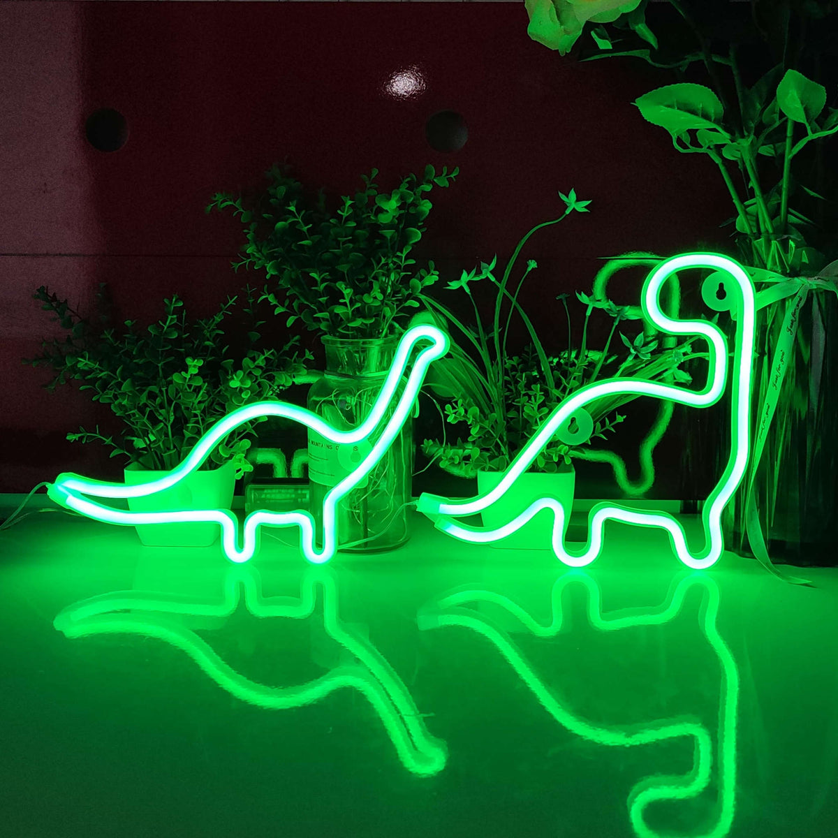 Dinosaur Neon Signs (16x10 inches) Neonsignsindia