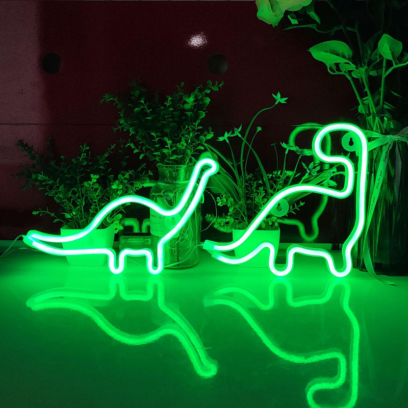 Dinosaur Neon Signs (16x10 inches) Neonsignsindia