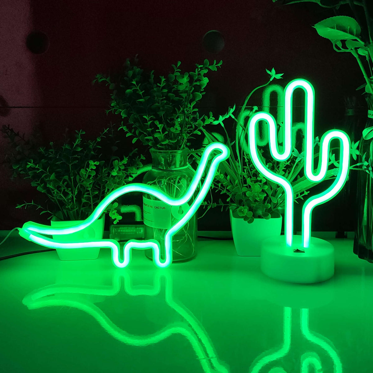 Dinosaur Neon Signs (16x10 inches) Neonsignsindia