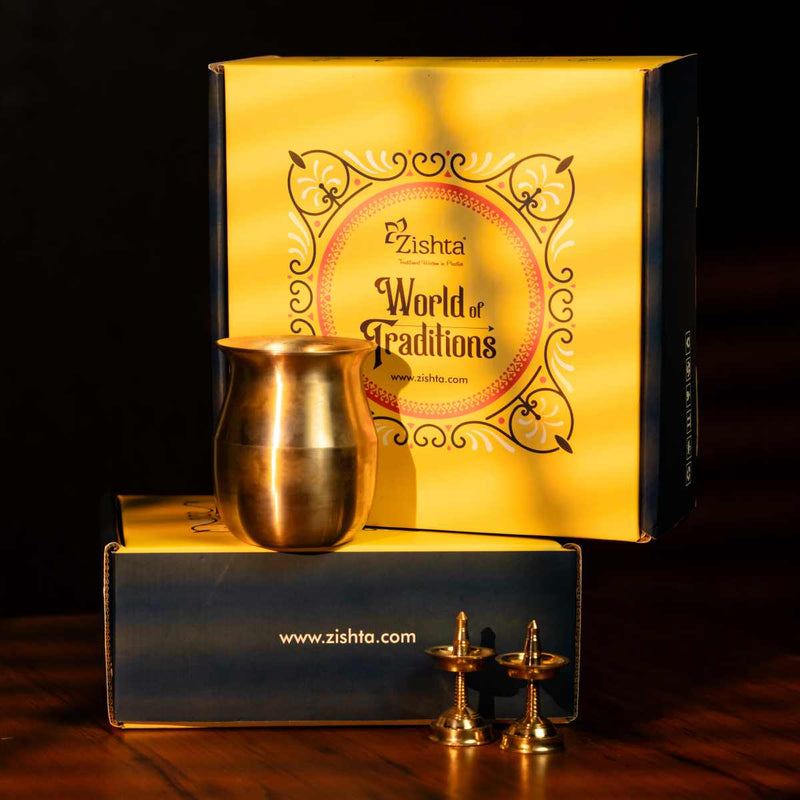 Divya Kansa Lota Deepam Set | Gift set for all Occasions-1