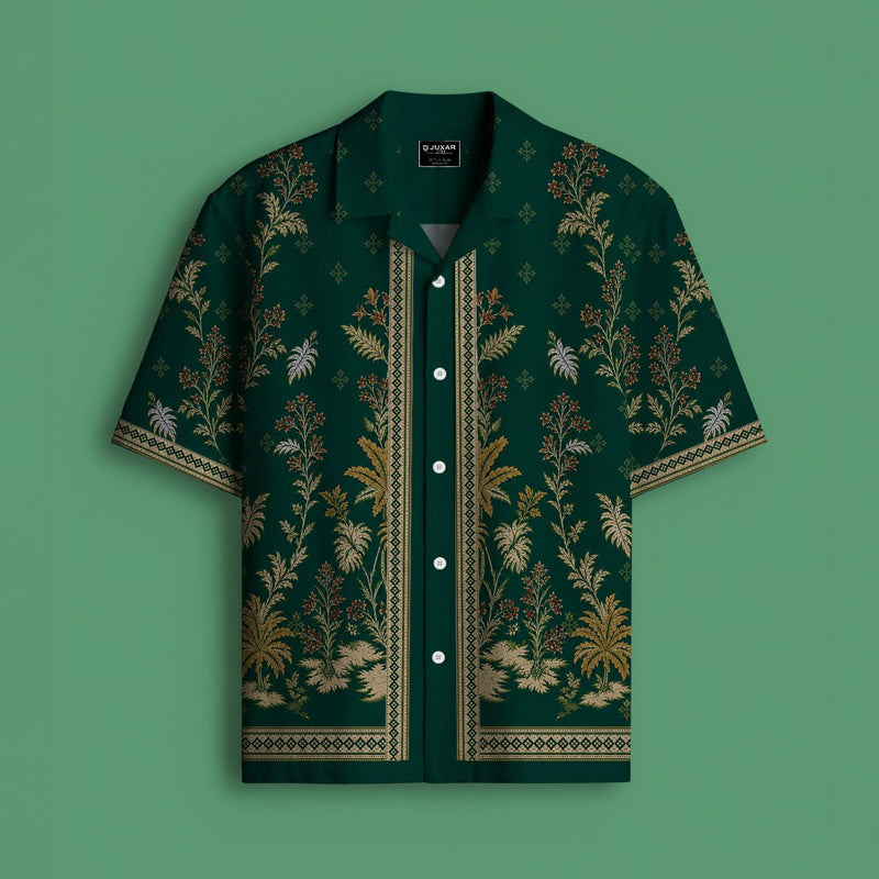 FLORAL ART PRINTED SHIRT