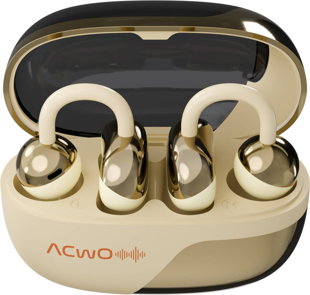ACwO DwOTS Flow Open-Ear Listening, 50h Playtime ENC, Dual Connectivity, OWS Bluetooth Headset