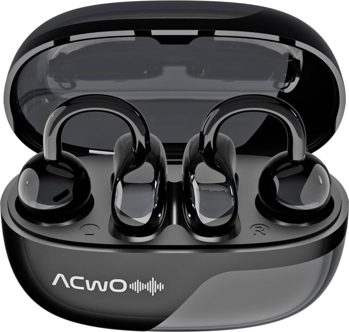 ACwO DwOTS Flow Open-Ear Listening, 50h Playtime ENC, Dual Connectivity, OWS Bluetooth Headset