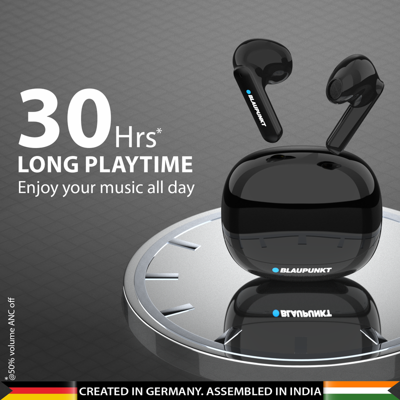 BTW12 True Wireless Bluetooth Earbuds Refurbished (Black)-3