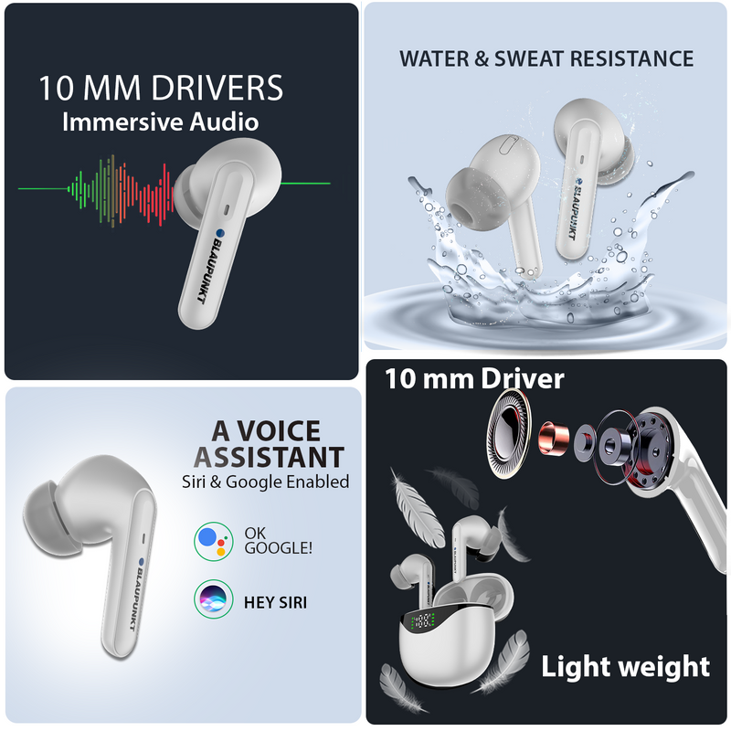 BTW20 TWS with LED Indicator(White)-5