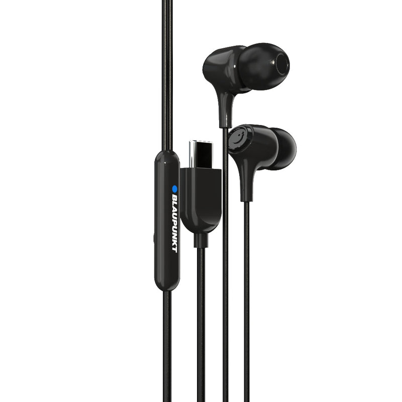 EM-01 Type C Wired Earphone with Noise Cancellation (Black)-18
