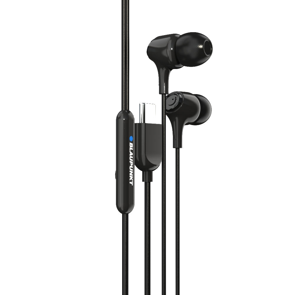 EM-01 Type C Wired Earphone with Noise Cancellation (Black)-19