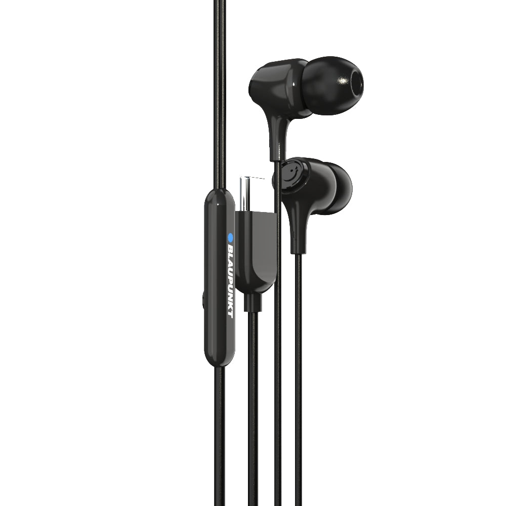 EM-01 Type C Wired Earphone with Noise Cancellation (Black)-20