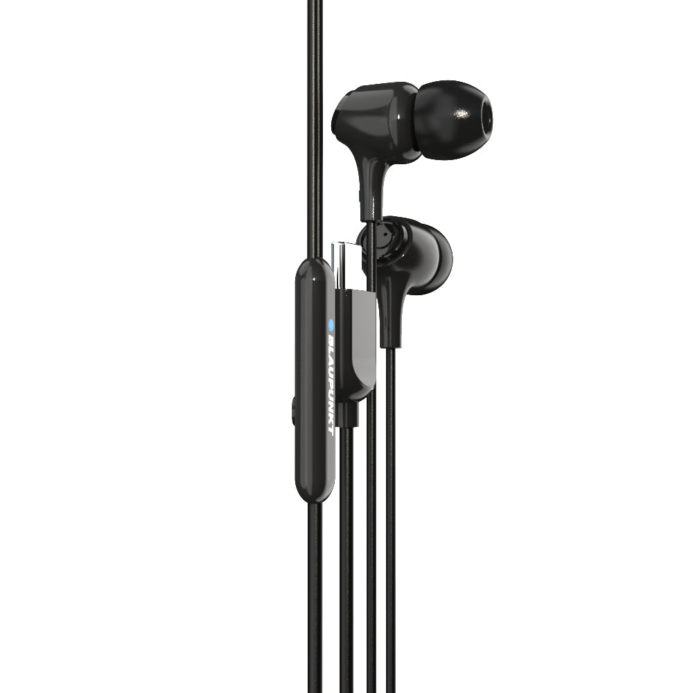EM-01 Type C Wired Earphone with Noise Cancellation (Black)-22