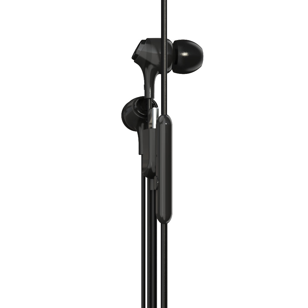 EM-01 Type C Wired Earphone with Noise Cancellation (Black)-29