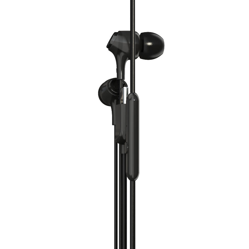 EM-01 Type C Wired Earphone with Noise Cancellation (Black)-29