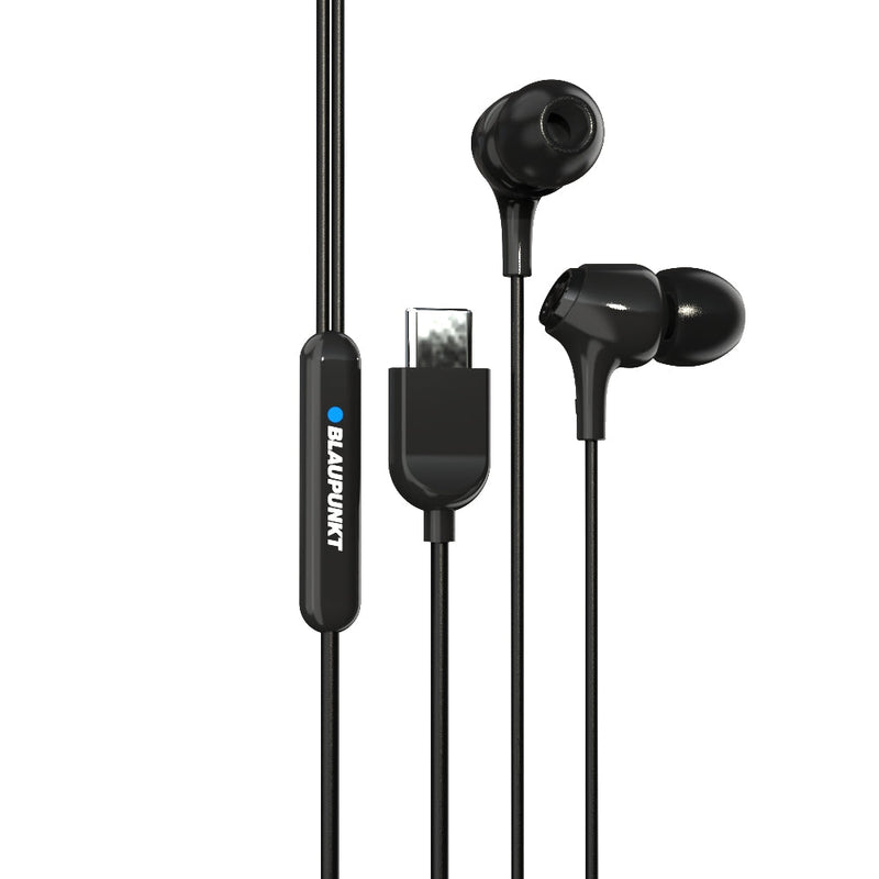 EM-01 Type C Wired Earphone with Noise Cancellation (Black)-11
