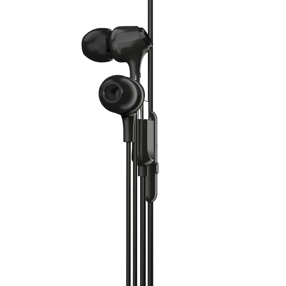 EM-01 Type C Wired Earphone with Noise Cancellation (Black)-61